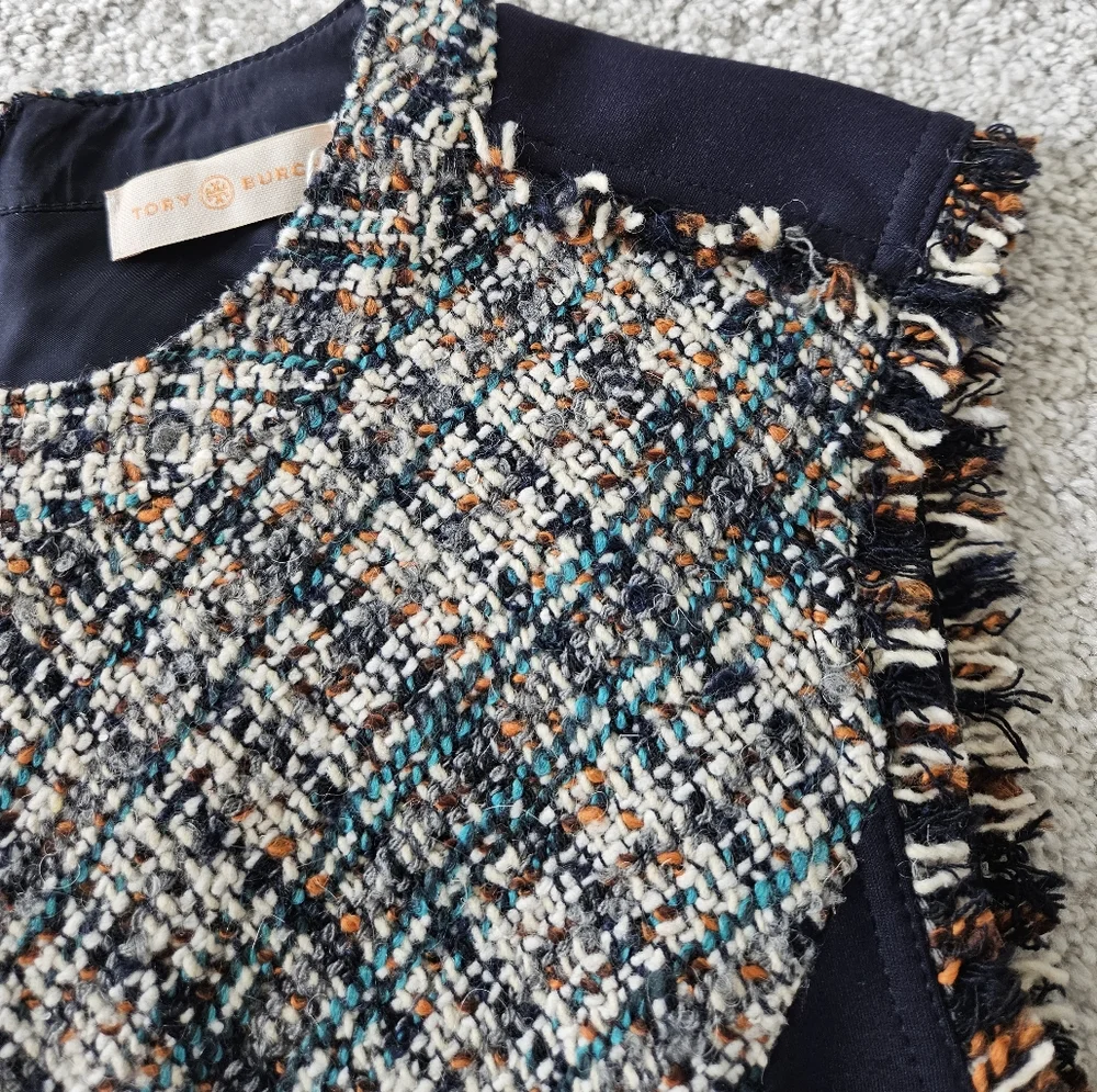 Tory Burch tweed pencil dress in Autumn size 10